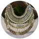 Retro ancient silver collar retro fashion unique adjustable collar necklace