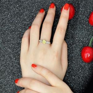 Yellow Gem Ring